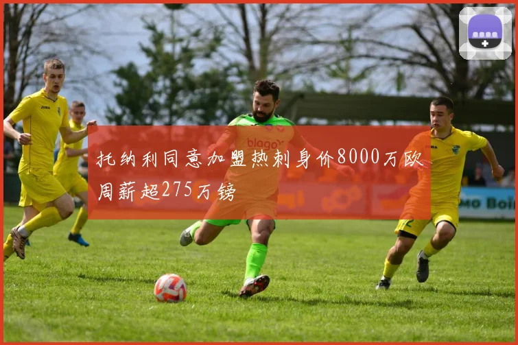 托纳利同意加盟热刺身价8000万欧周薪超275万镑